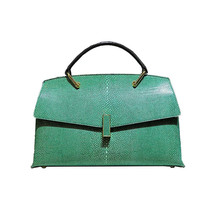 Cocoa Yacht Club Pearl Fish Leather Handbag - $94.00