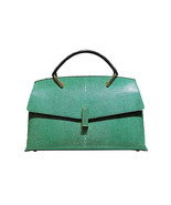 Cocoa Yacht Club Pearl Fish Leather Handbag - $130.41 CAD