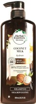 1 Count Herbal Essences Bio Renew Hydrate Clean Coconut Milk Shampoo 20.2 Fl oz