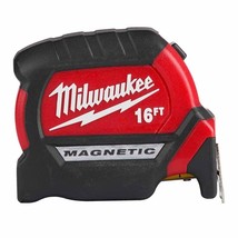Milwaukee 48-22-0316 16Ft Compact Magnetic Tape Measure - £31.05 GBP