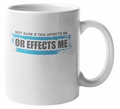 Make Your Mark Design Affects or Effects Me Coffee &amp; Tea Mug for Literar... - £15.47 GBP+
