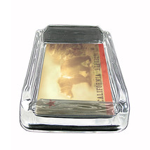 California Bear Glass Ashtray D4 4&quot;x3&quot; Republic Cali Bag - £39.52 GBP