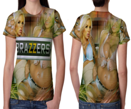 Brazzer womens printed t shirt tee thumb200