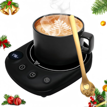 Mug Warmer,Coffee Mug Warmer Auto Shut off Coffee Warmer with 5 Temp and 1-12H T - £22.32 GBP