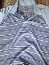 Oakley Golf Polo Shirt Xl Blue Euc Excellent - £9.38 GBP