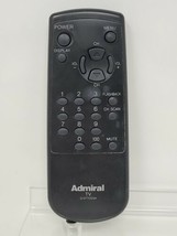 Admiral G1277CESA G1231CESA TV Remote Control for 13GM60 13HM100 13TG30 ... - $9.89
