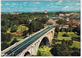 Luxembourg Postcard Pont Adolphe Bridge - £1.69 GBP