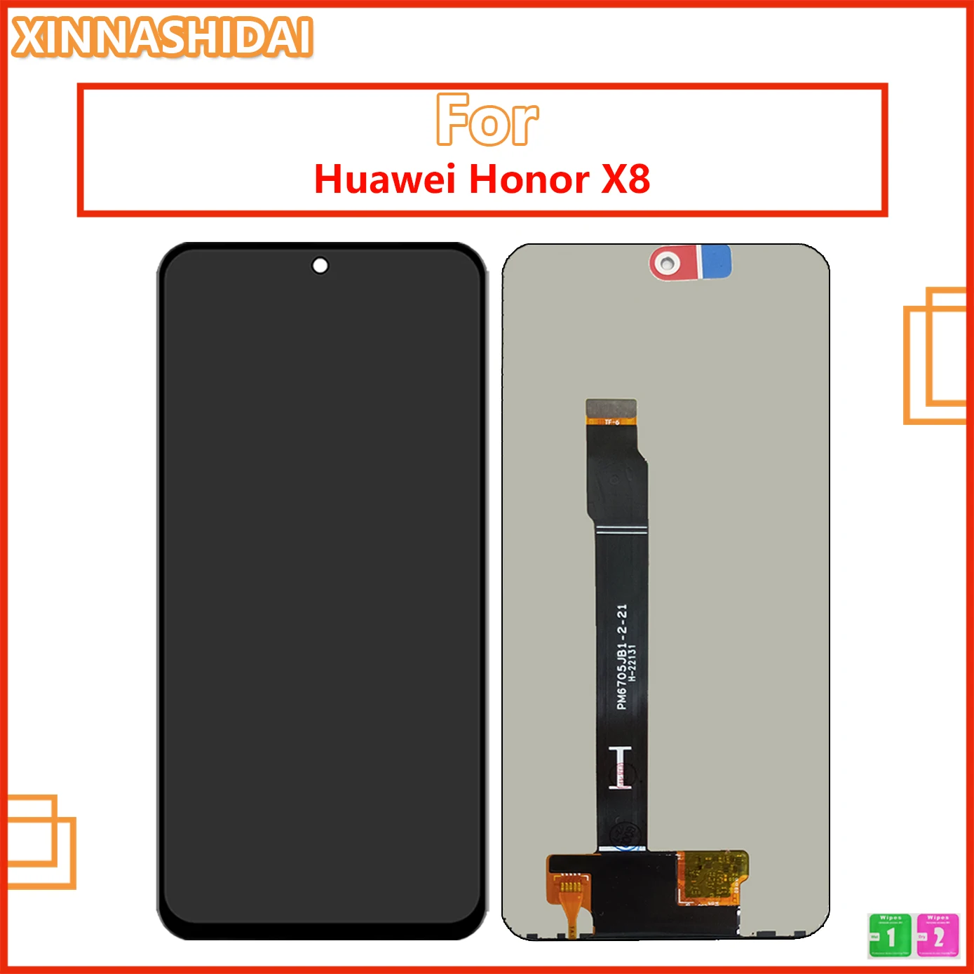 Original perfect repair 6 7 for huawei honor x8 tfy lx1 tfy lx2 tfy lx3 lcd thumb200