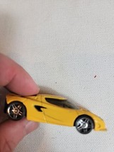 2000s Diecast Toy Car VTG Mattel Hot Wheels Lotus Project M250 Yellow - $9.30