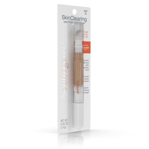 Neutrogena Skin Clearing Blemish Concealer Makeup, Deep 20,.05 Oz Item image 5