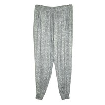 Born Hacci Women&#39;s size Large Joggers Pull On Pajama Pants PJ&#39;s Gray NEW - £17.92 GBP