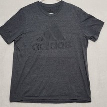 Adidas Amplifier Tee Women&#39;s XL T Shirt Gray Short Sleeve Activewear - $13.87