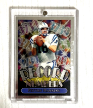 1999 Topps Chrome Peyton Manning Record Numbers  Refractor  #RN9 2nd Year - £31.00 GBP
