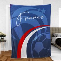 France Soccer 2023 FIFA Women&#39;s World Cup Fleece Blanket  - £27.86 GBP+