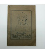 Rare Antique Georgia Baby Book US Public Health Child Hygiene Lydia DeVi... - £35.35 GBP