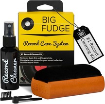 This Comprehensive 4-In-1 Big Fudge Vinyl Record Cleaning Kit Comes With An - $32.92