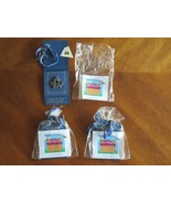 Lot 3x Ann Clark Cookie Cutter Pewter Bumble Bee Brooch Lapel Pin 1997 V... - $320.04 MXN