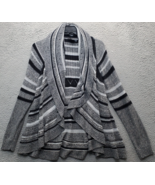 Grace Element Cardigan Sweater Womens XL Multi Knitted Shawl Collared Op... - $454.71 MXN
