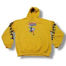 Shonen Jump Naruto Shippuden Sweatshirt Size Medium M Anime Graphic Print Hoodie - $36.42