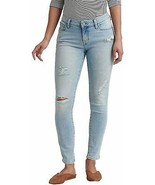 Lucky Brand Womens Wabash Blue Lolita Low Rise Skinny Jeans Sz 2 / 26W 6... - $67.68 CAD