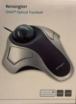 Kensington - K64327F - Orbit Trackball Mouse - Silver/Black - $49.95
