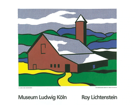 Roy Lichtenstein Red Barn Ii (1969), 1989 - £96.91 GBP