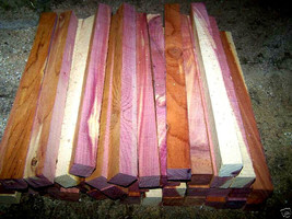 40 Eastern Red Cedar Long Pen Blanks Spindles 1&quot; X 1&quot; X 6&quot; - $36.58