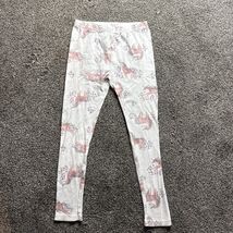 Carter&#39;s Kid Girls&#39; Unicorn Leggings  Size 10/10A White Stretch Waist - €5,98 EUR