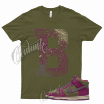 BLESSED Shirt for N Dunk High Dynamic Berry Grand Purple Pilgrim Olive Tan 1 - £20.16 GBP+