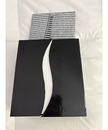Sephora Collection Cardboard Magnetic Closure Gift Box 8x7x4 black white... - $91.12 MXN