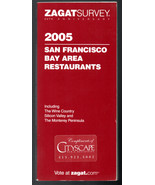  Zagatsurvey 2005 San Francisco bay Area Restaurants (Zagatsurvey) (Pape... - $24.61 CAD