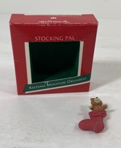 Hallmark Keepsake Miniature Ornament - Stocking Pal, 1989 - £5.59 GBP