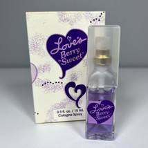 Vintage Dana Love&#39;s Berry Sweet Cologne Spray .5 Oz New In Box! - $14.84
