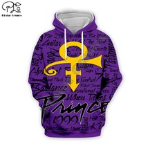 PL Cosmos Popular Singer Prince Rogers Nelson Purple Men/Women 3Dprint Hip Hop H - £82.04 GBP