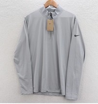 Nike Golf Top Mens Size XXL Light Grey Victory Dri-FIT 1/2 Zip FD5837-07... - $49.99