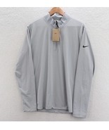 Nike Golf Top Mens Size XXL Light Grey Victory Dri-FIT 1/2 Zip FD5837-07... - $49.99