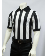 SMITTY | FBS-117M | 2&quot; Stripe MESH Football Officials Short Sleeve Shirt  - $642.61 MXN