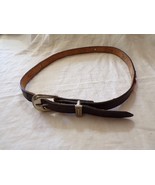 Vintage Leather Belt Western Wear &quot;Circle Y of Yoakum&quot; Tx - €25,32 EUR