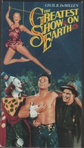 Cecil B. DeMille’s The Greatest Show on Earth (1952) VHS Circus Family D... - $2.62