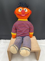 Knickerbocker Sesame Street Vintage Ernie Plush Doll Bert and Ernie Plush - $9.75