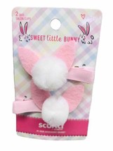 Scrunci Sweet Little Bunny 2pc. Saloon Clips - £10.21 GBP