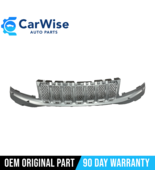2014-2017 JEEP COMPASS BUMPER UPPER CHROME GRILLE MOULDING TRIM 68213198AA - $202.98 CAD