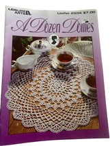 Leisure Arts A Dozen Doilies crochet leaflet book - $10.88