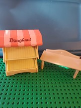 Calico Critters Donut Shop Stand Sylvanian Families Epoch  - £11.21 GBP