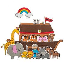 Noah&#39;s Ark Foam Craft Kit Kids Home School Pre-School Craft Projects - £10.40 GBP