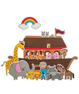 Noah&#39;s Ark Foam Craft Kit Kids Home School Pre-School Craft Projects - £10.16 GBP