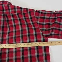 Carhartt S95 CRI Men's Red & Black Cotton Flannel Long Sleeve Shirt Size Large image 5