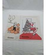 Lot Of (2) 1987 Children&#39;s World Teaching Aid Activity Books Oct Dec  - $21.78