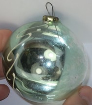 Rare Christmas Ornament Old USSR Russian Soviet Vintage Glass Ball - £51.94 GBP