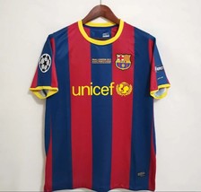 Barcelona Final London 2011 Jersey Messi Xavi Iniesta Dani Alves David V... - $85.00